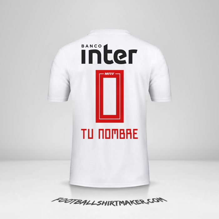 Camiseta Sao Paulo FC 2019/20 -  tu nombre - 0