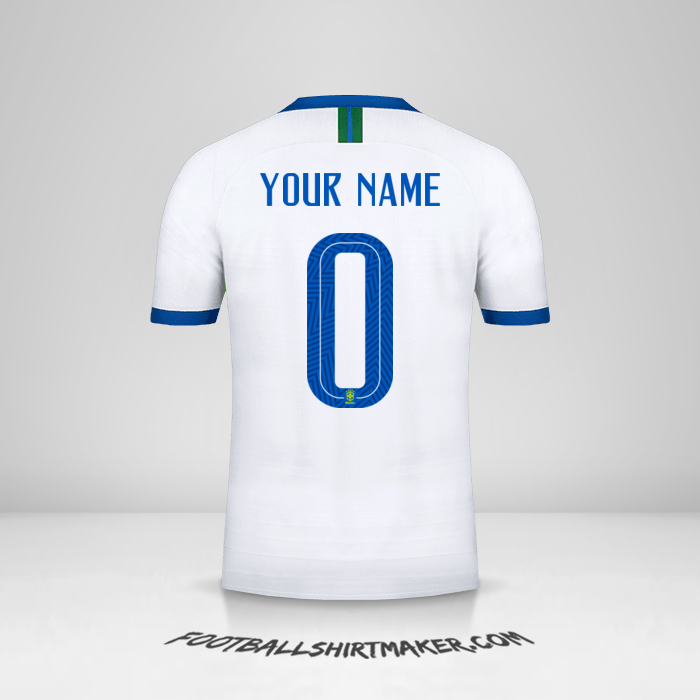 Jersey Brazil 2019 III -  your name - 0