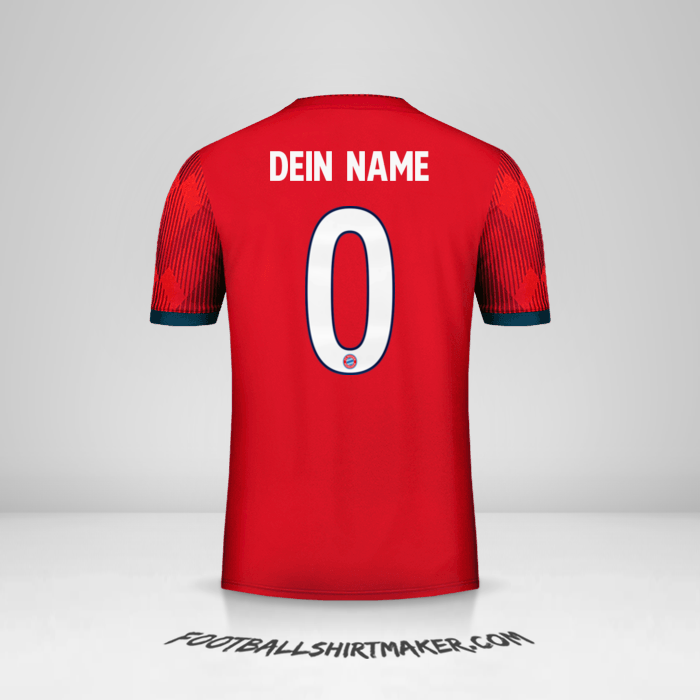 Trikot FC Bayern Munchen 2018/19 Cup -  dein name - 0