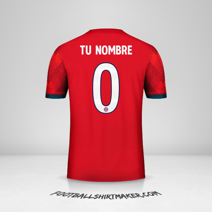 Camiseta FC Bayern Munchen 2018/19 Cup número 0 tu nombre