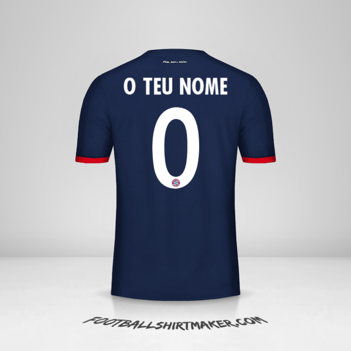 Camisola FC Bayern Munchen 2017/18 Cup II -  o teu nome - 0