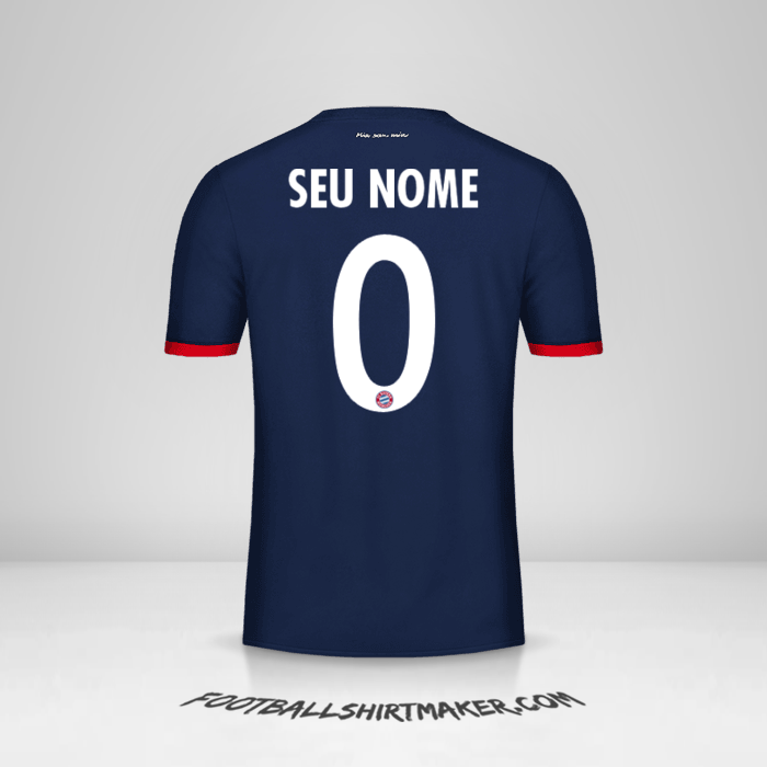 Camisa FC Bayern Munchen 2017/18 Cup II -  seu nome - 0