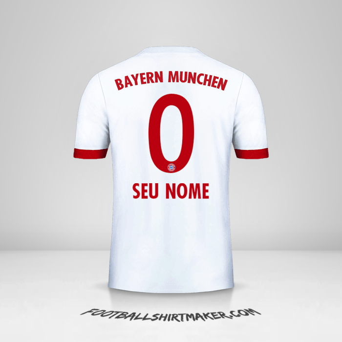 Camisa FC Bayern Munchen 2017/18 III -  seu nome - 0