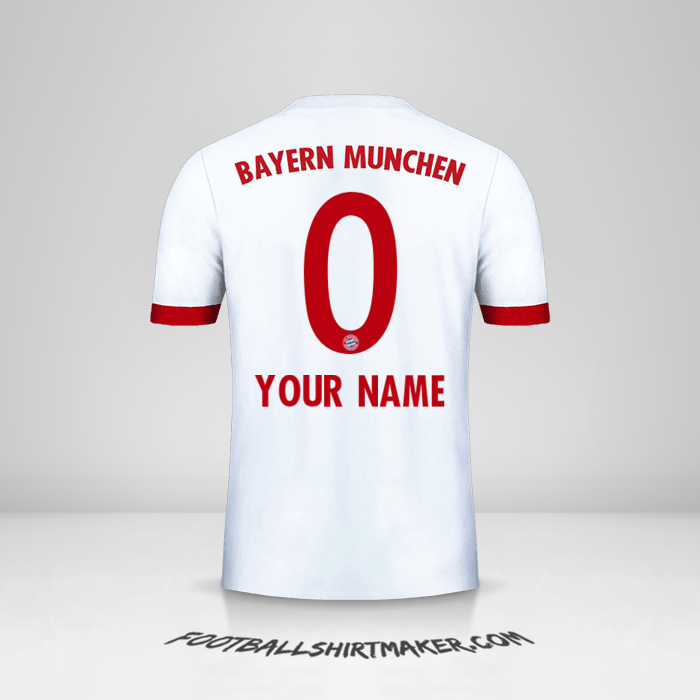 FC Bayern Munchen 2017/18 III jersey number 0 your name