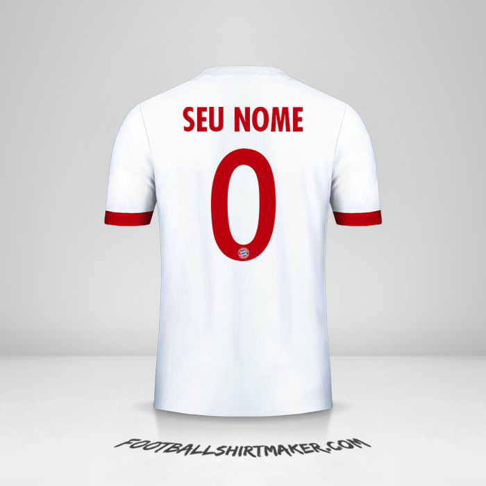 Camisa FC Bayern Munchen 2017/18 Cup III -  seu nome - 0