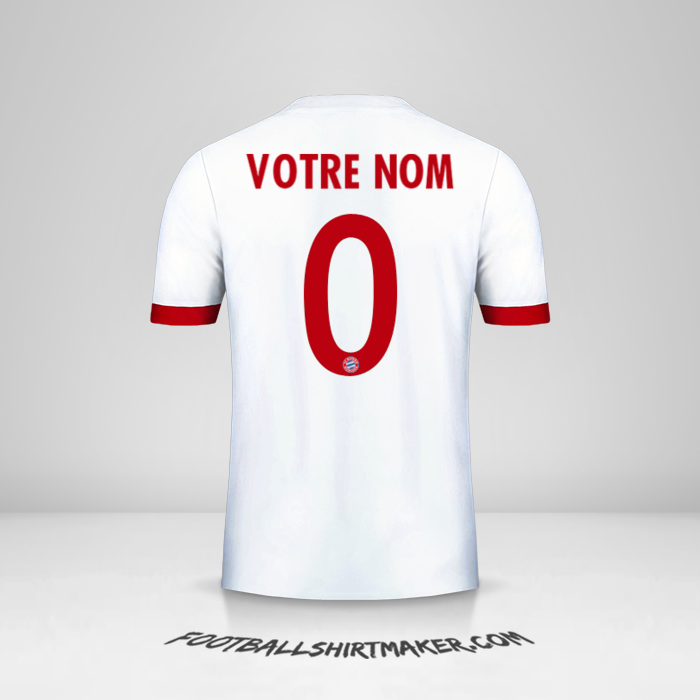 Maillot FC Bayern Munchen 2017/18 Cup III -  votre nom - 0