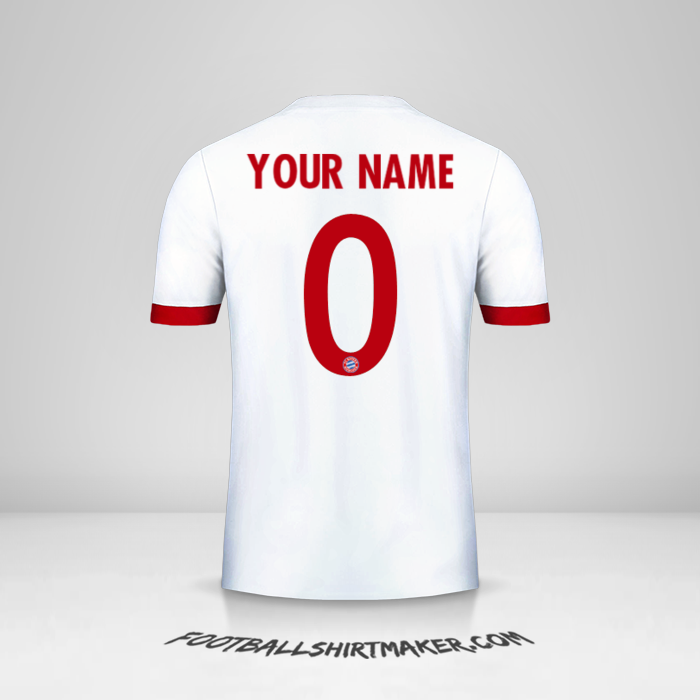 FC Bayern Munchen 2017/18 Cup III shirt number 0 your name