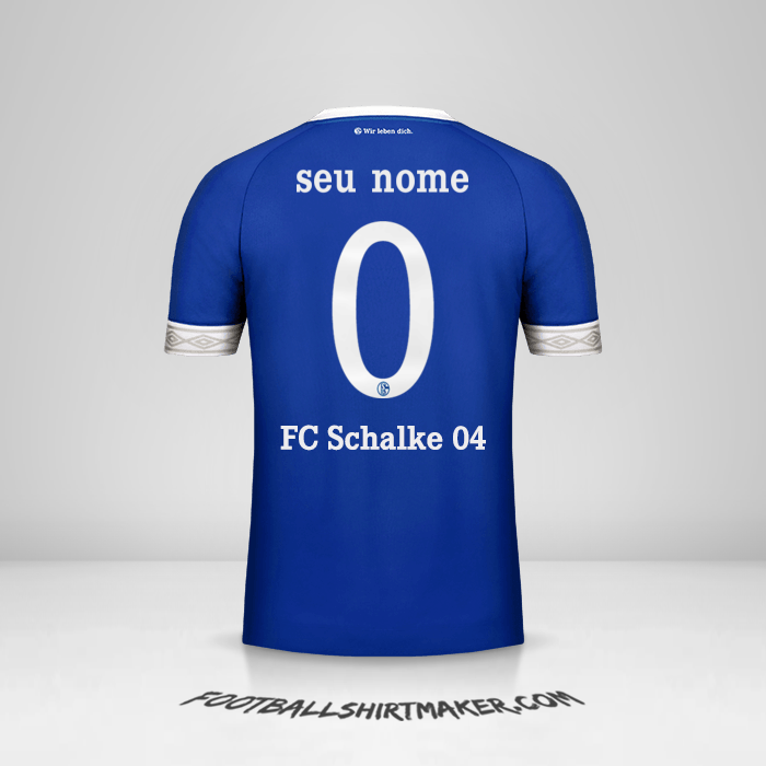 Camisa Schalke 04 2018/19 Cup -  seu nome - 0