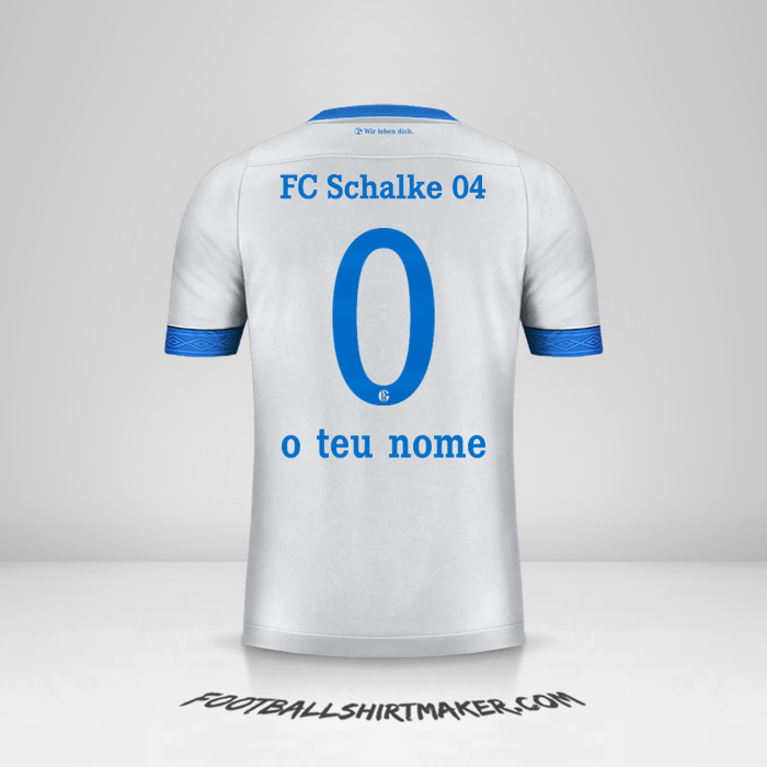 Camisola Schalke 04 2018/19 II -  o teu nome - 0