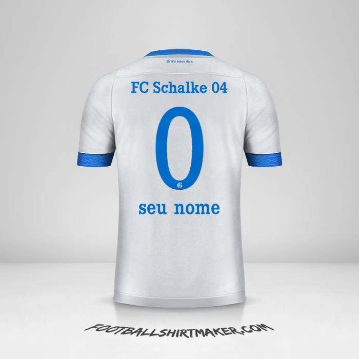 Camisa Schalke 04 2018/19 II -  seu nome - 0