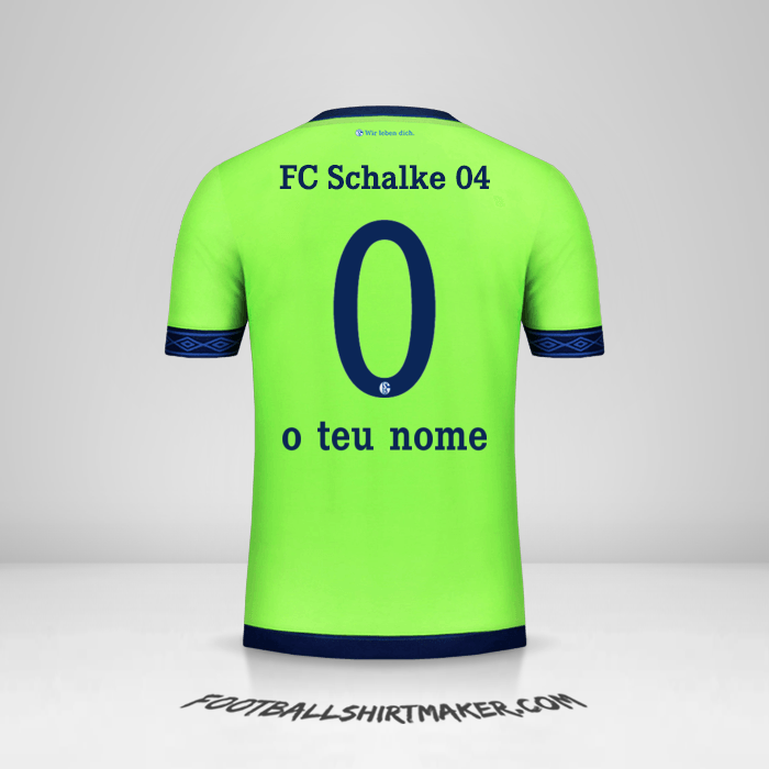 Camisola Schalke 04 2018/19 III -  o teu nome - 0