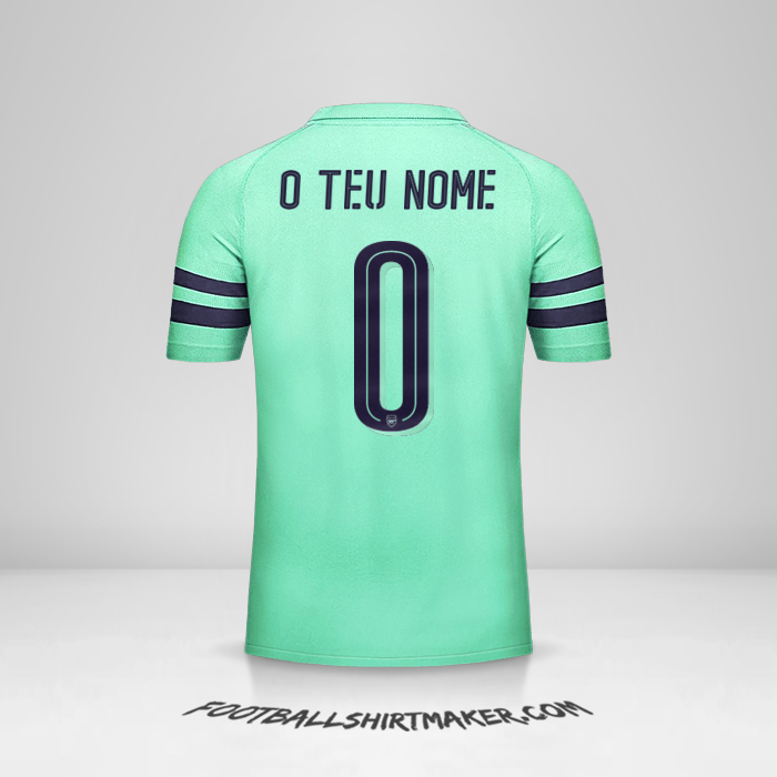 Camisola Arsenal 2018/19 Cup III -  o teu nome - 0