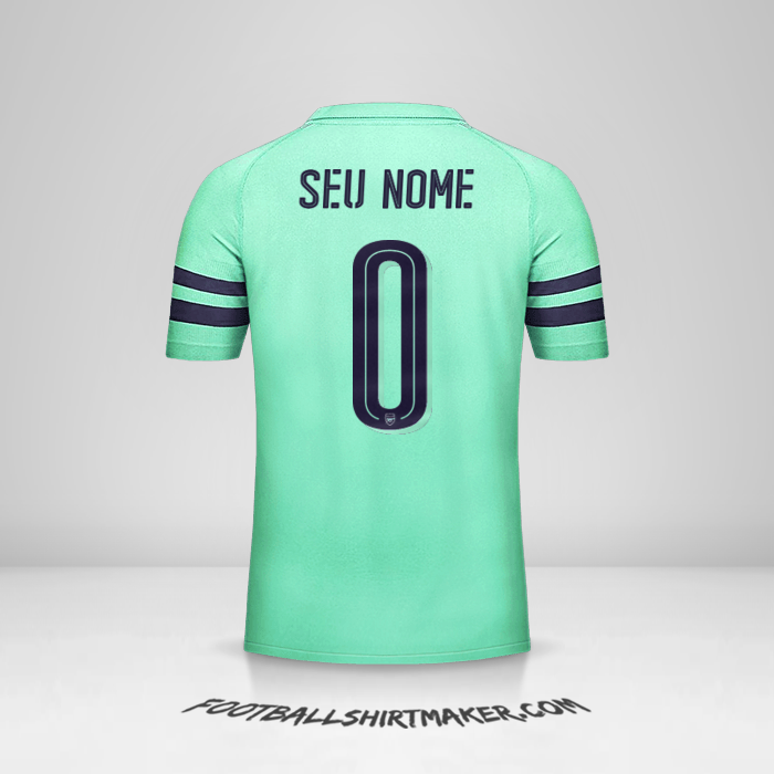 Camisa Arsenal 2018/19 Cup III -  seu nome - 0