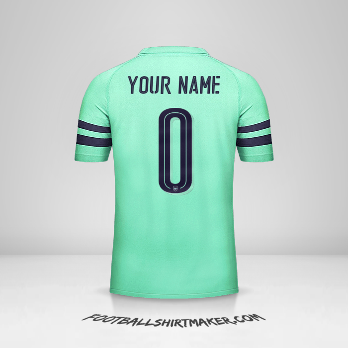 Shirt Arsenal 2018/19 Cup III -  your name - 0