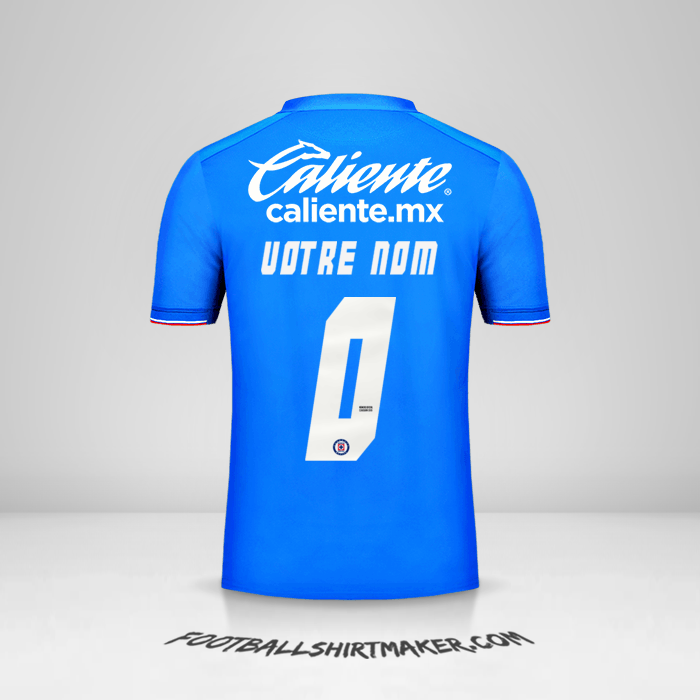 Maillot Cruz Azul 2019 -  votre nom - 0