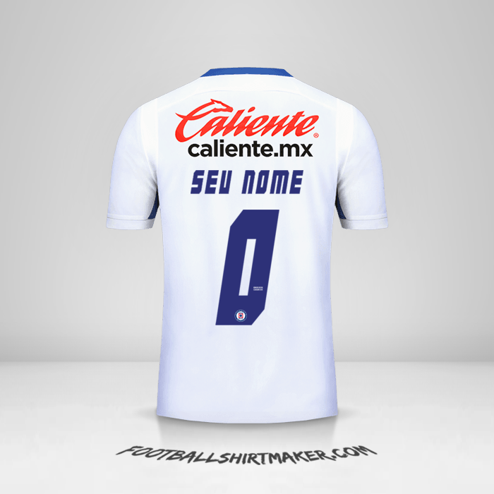 Camisa Cruz Azul 2019 II -  seu nome - 0