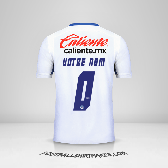 Maillot Cruz Azul 2019 II -  votre nom - 0