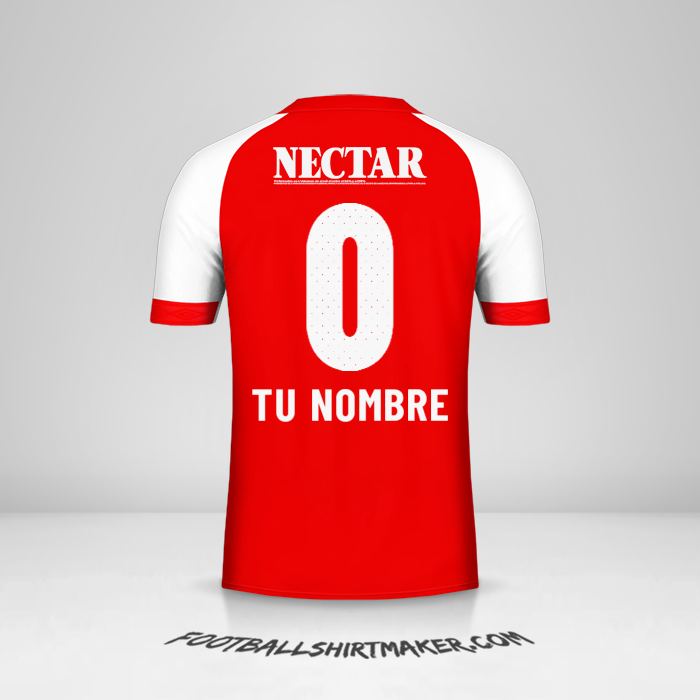 Jersey Independiente Santa Fe 2019 -  tu nombre - 0