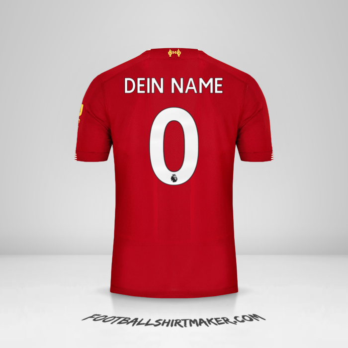 Trikot Liverpool FC 2019/20 -  dein name - 0