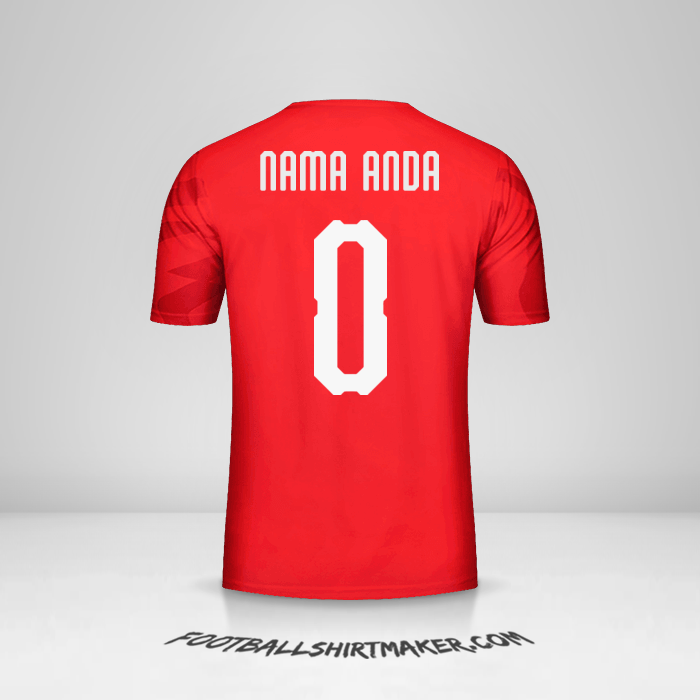 Jersey Mesir 2019 -  nama anda - 0