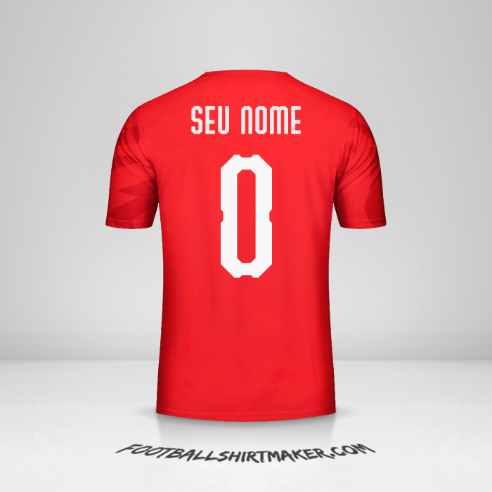 Camisa Egito 2019 -  seu nome - 0