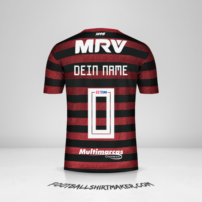 Trikot Flamengo Libertadores 2019 -  dein name - 0