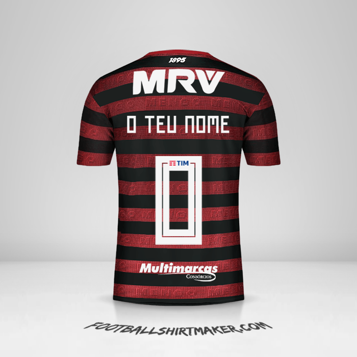 Camisola Flamengo Libertadores 2019 -  o teu nome - 0