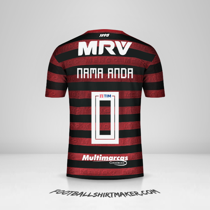 Jersey Flamengo Libertadores 2019 -  nama anda - 0