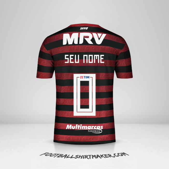 Camisa Flamengo Libertadores 2019 -  seu nome - 0