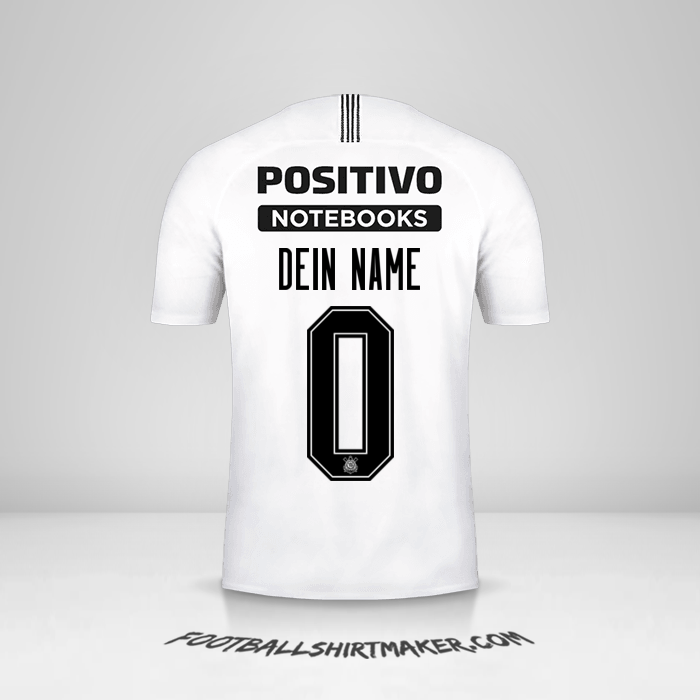 Trikot Corinthians Sudamericana 2019 -  dein name - 0