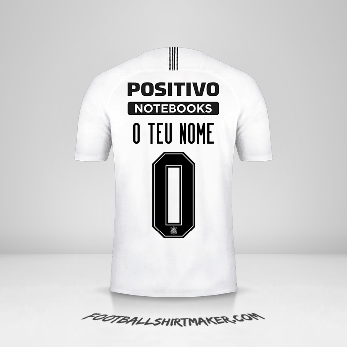 Camisola Corinthians Sudamericana 2019 -  o teu nome - 0