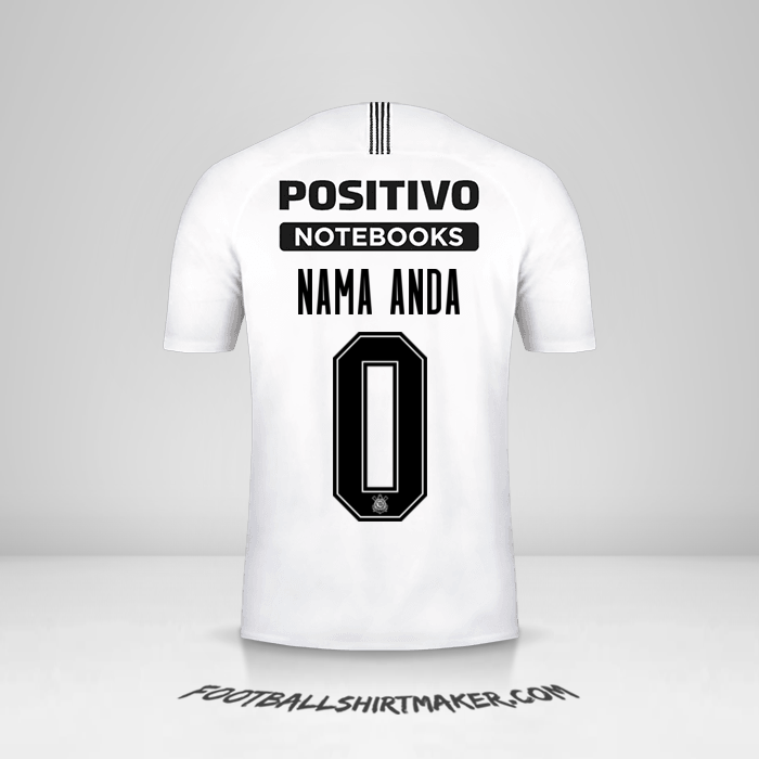 Jersey Corinthians Sudamericana 2019 -  nama anda - 0