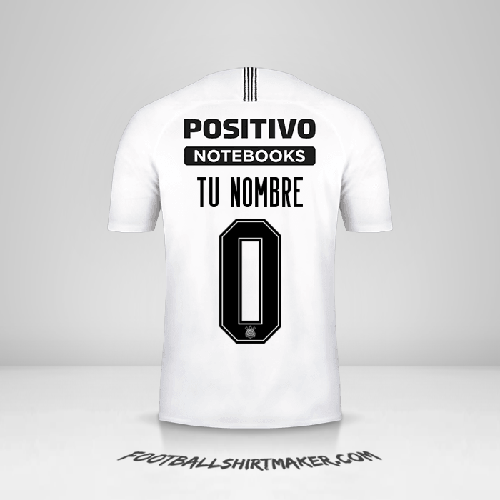 Camiseta Corinthians Sudamericana 2019 -  tu nombre - 0