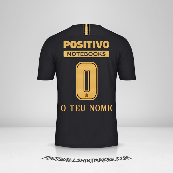 Camisola Corinthians 2018/19 Ayrton Senna -  o teu nome - 0