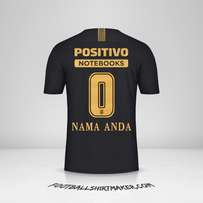 Jersey Corinthians 2018/19 Ayrton Senna -  nama anda - 0