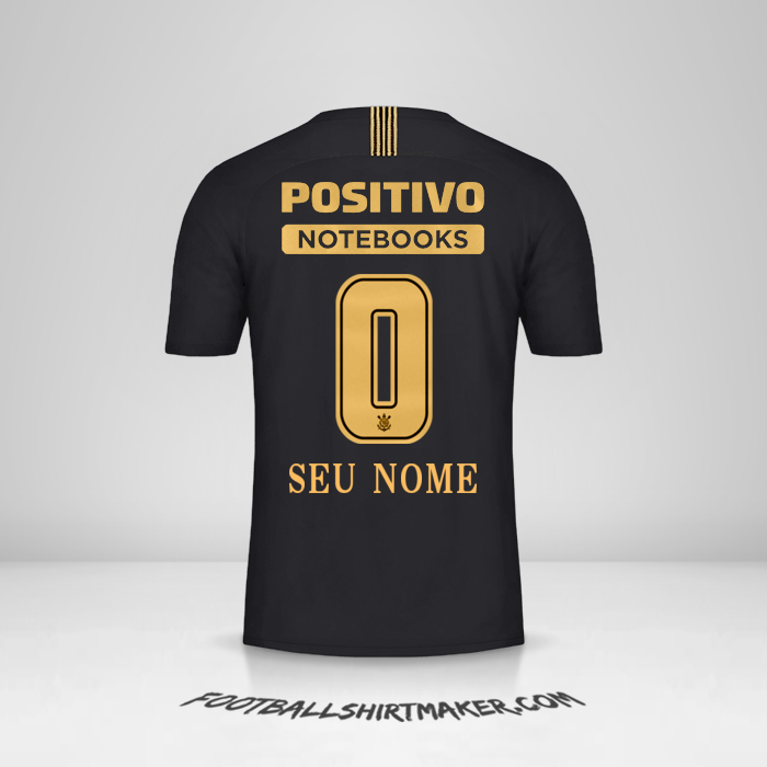 Camisa Corinthians 2018/19 Ayrton Senna -  seu nome - 0