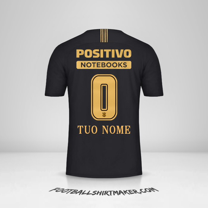Maglia Corinthians 2018/19 Ayrton Senna -  tuo nome - 0