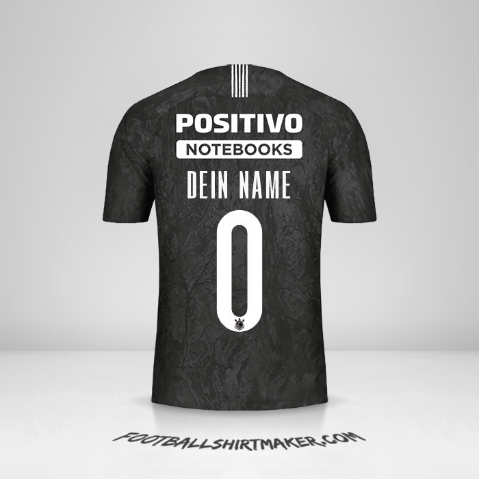 Trikot Corinthians Sudamericana 2019 II -  dein name - 0