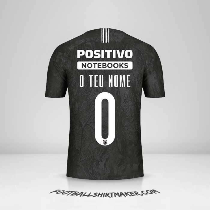 Camisola Corinthians Sudamericana 2019 II -  o teu nome - 0