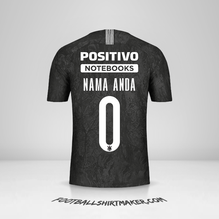 Jersey Corinthians Sudamericana 2019 II -  nama anda - 0