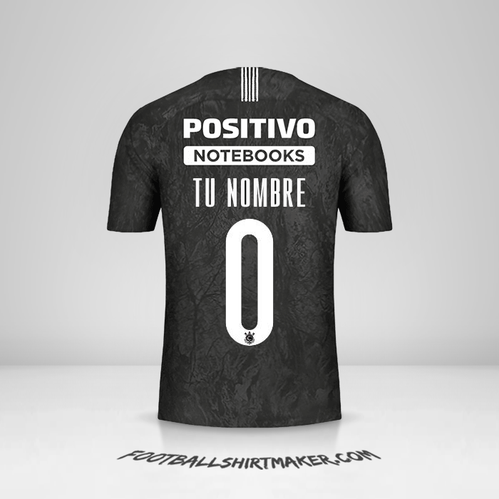 Camiseta Corinthians Sudamericana 2019 II -  tu nombre - 0