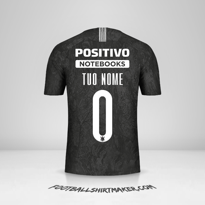 Maglia Corinthians Sudamericana 2019 II -  tuo nome - 0