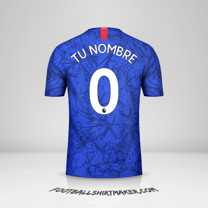 Camiseta Chelsea 2019/20 -  tu nombre - 0