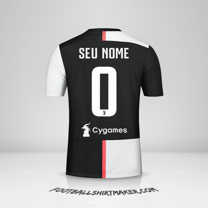 Camisa Juventus FC 2019/20 -  seu nome - 0