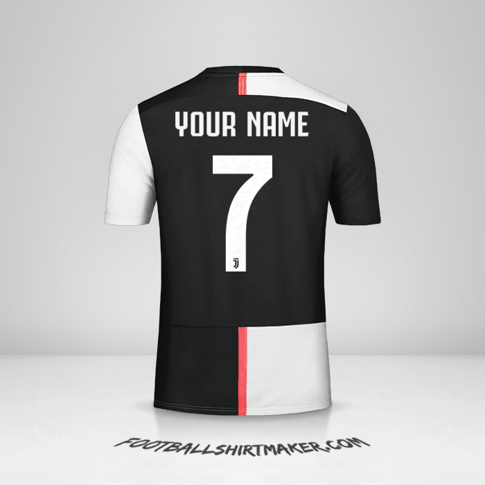 Juventus FC 2019 20 Cup jersey. Create jersey with your name and number