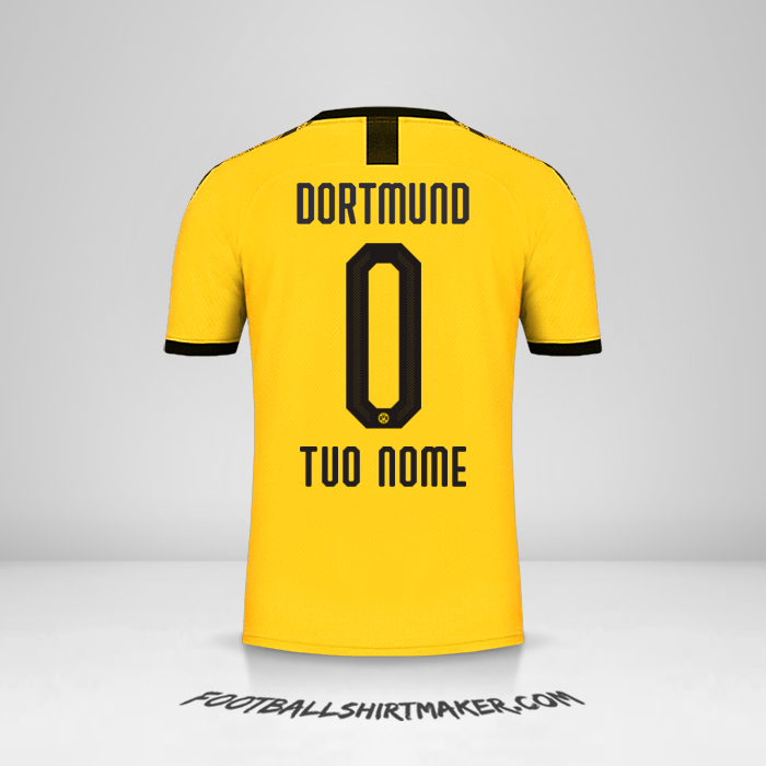 Maglia Borussia Dortmund 2019/20 -  tuo nome - 0