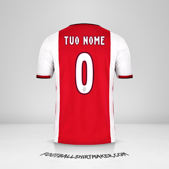 Maglia AFC Ajax 2019/20 -  tuo nome - 0