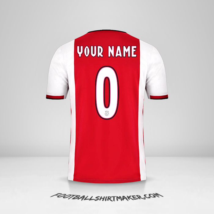 Jersey AFC Ajax 2019/20 -  your name - 0