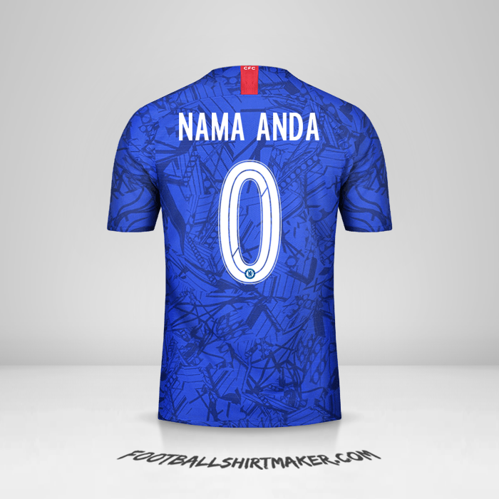 Jersey Chelsea 2019/20 Cup -  nama anda - 0