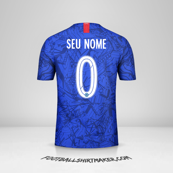 Camisa Chelsea 2019/20 Cup -  seu nome - 0